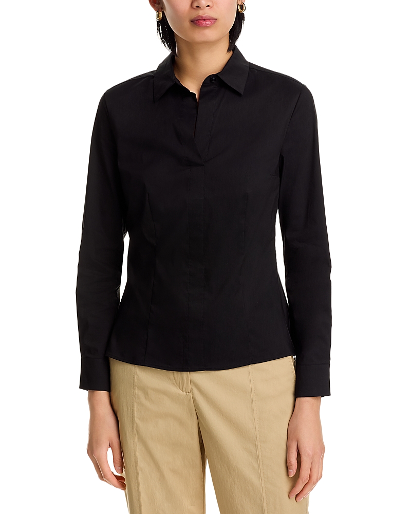 Hugo Boss Boss Bashinah Cotton Blend Blouse