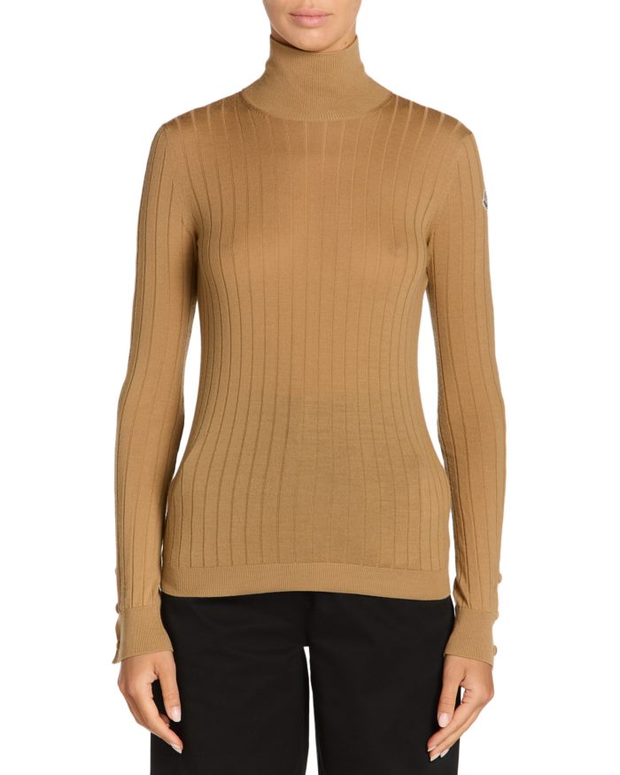 Wool Blend Turtleneck Sweater