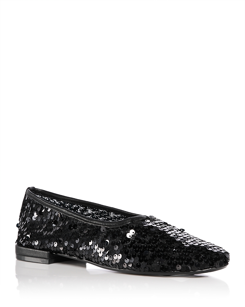 AQUA WOMEN'S GIANA EMBELLISHED FLATS - EXCLUSIVE