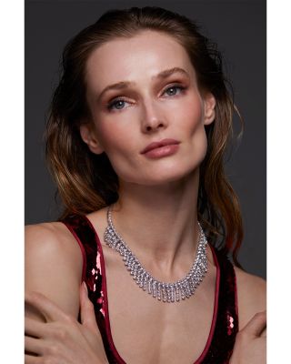 Starlet Fringe Necklace, 16"