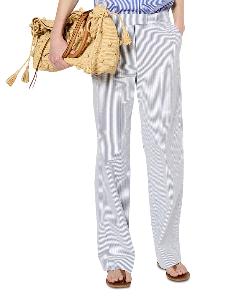 GERARD DAREL LILIA HIGH RISE STRAIGHT LEG JEANS IN BLUE