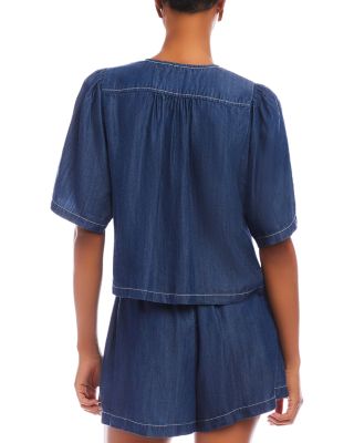 Nadine Bow Detail Top