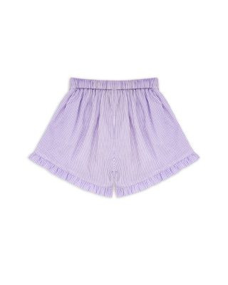 Girls' Striped Ruffled Shorts - Baby, Little Kid, Big Kid