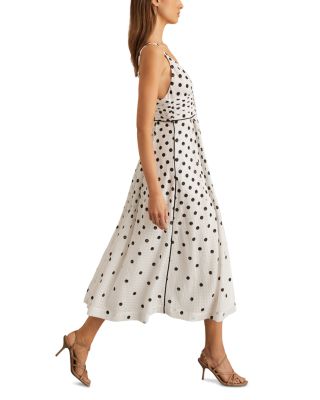Dottie Polka Dot Midi Dress