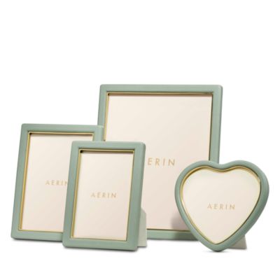 Piero Eucalyptus Leather Heart Frame