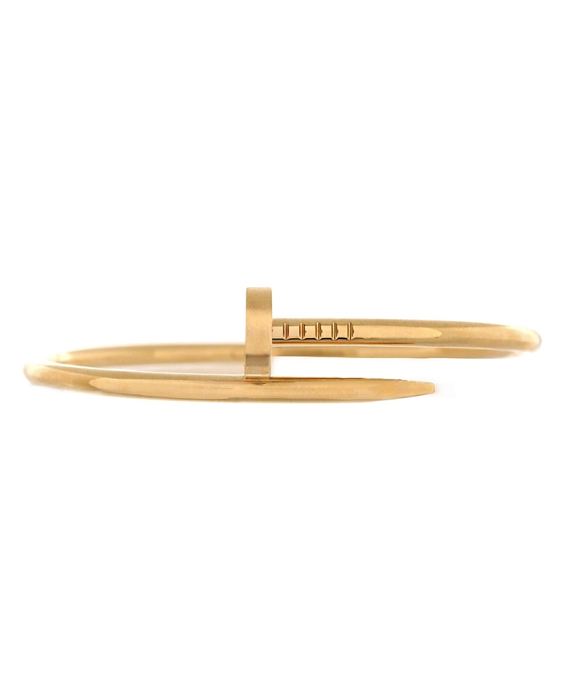 Pre-owned Pre-owned Cartier Cartier Classic Juste Un Clou Bracelet 18k Gold