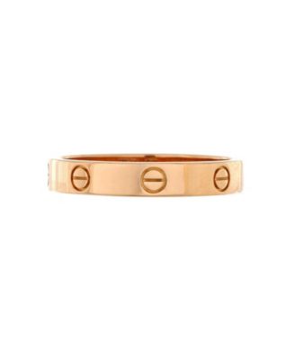 Pre-Owned Cartier Love Wedding Band Ring 18K Rose Gold