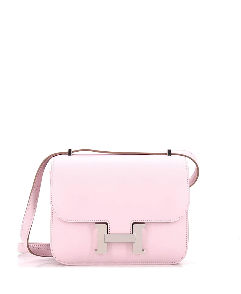 Pre-owned Pre-owned Hermes Hermes 18 Constance Nm Bag Swift In Pink