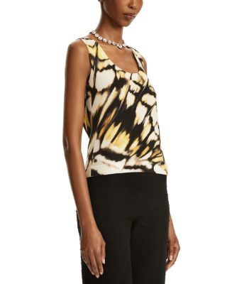 Butterfly Print Tank Top