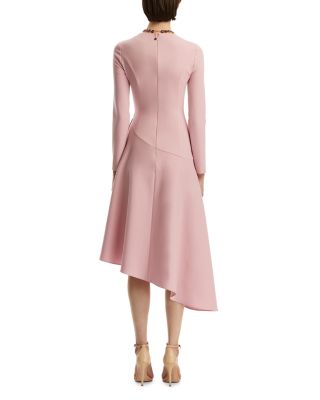Long Sleeve Double Stretch Wool Day Dress
