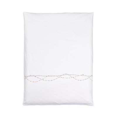 Christian Fischbacher - Juwel Embroidered Sateen Duvet Cover, Queen