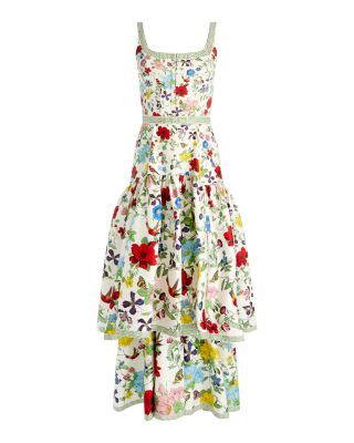 Diana Sleeveless Structured Midi Dress