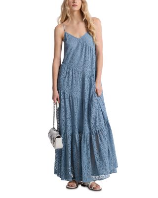 Michael Kors - Lace Tiered Maxi Dress