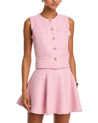 Tweed Boxy Vest - Exclusive