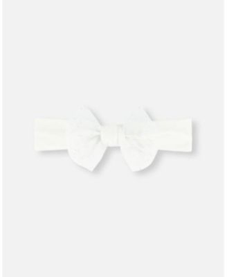 Girls' Headband with Glittering Tulle Bow - Little Kid, Big Kid