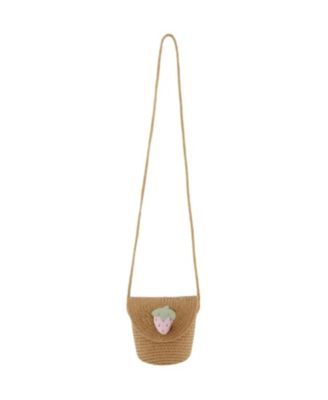 Girls' Straw Crossbody Purse - Little Kid, Big Kid