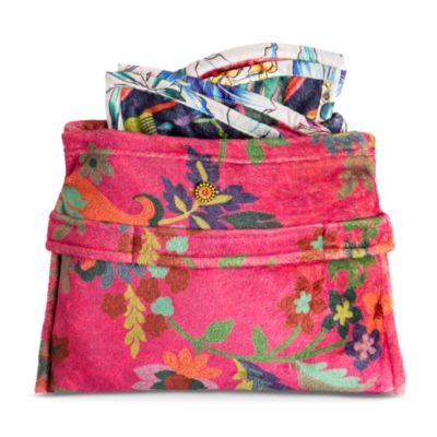 Verney Floral Reversible Travel Blanket