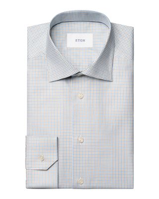 Printed Long Sleeve Button Front Shirt