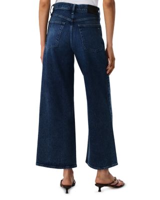 Andi High Rise Ankle Wide Leg Jeans in Adeline