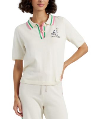 Chinti & Parker - Women's Cotton Peanuts Racquet Club Polo