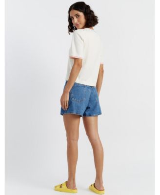 Women's Cotton Peanuts Vacation T-Shirt Top