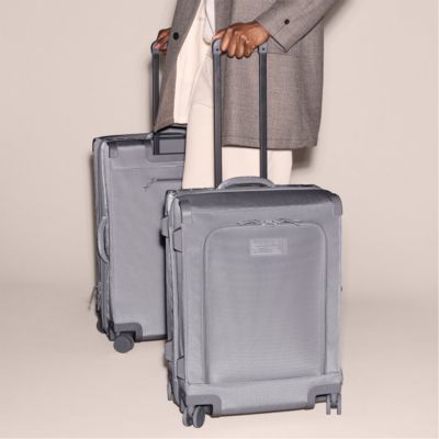 Sydney 28.5" Checked Rolling Suitcase, Ash