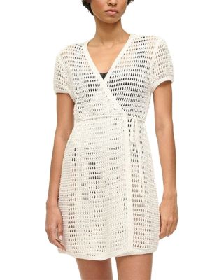 Spritz Wrap Dress Swim Cover-Up