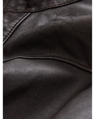 Samuel Regular Fit Western Leather Shirt 