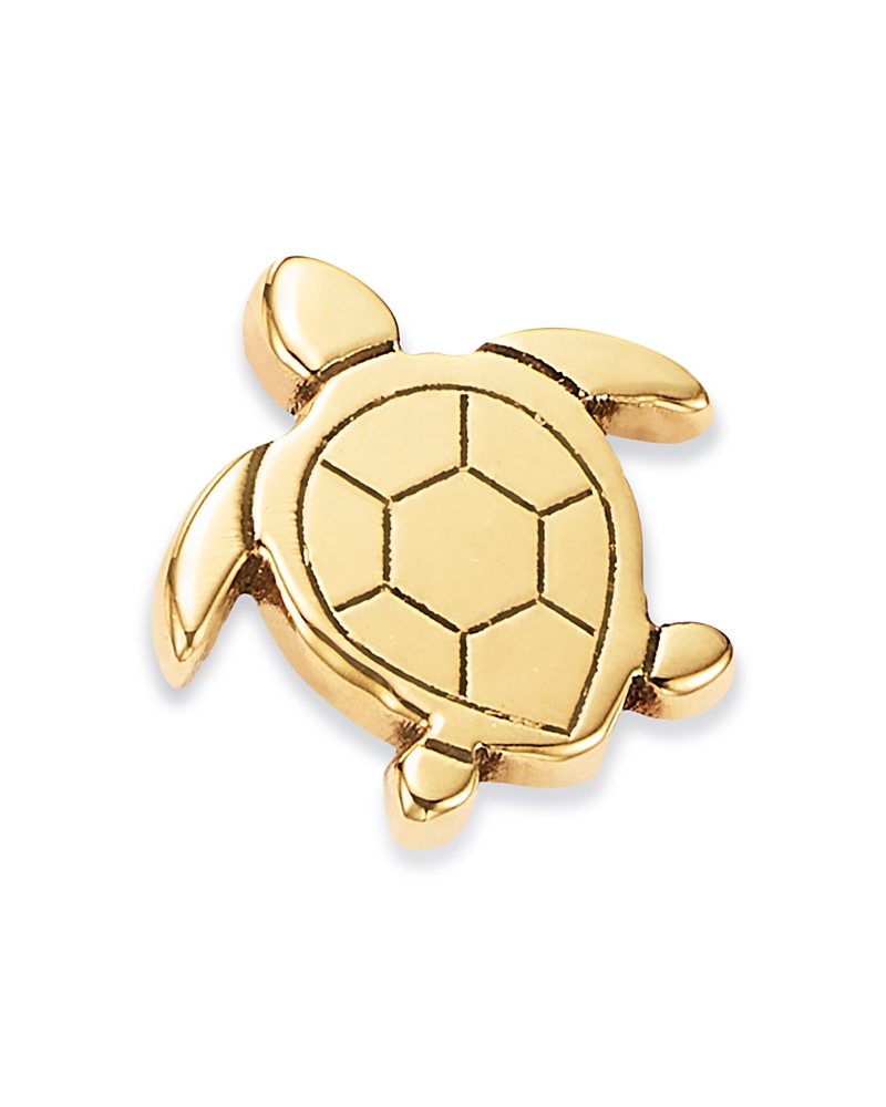 Zoë Chicco 14k Yellow Gold Itty Bitty Turtle Stud Earring