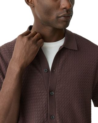 Cairn Short-Sleeve Sweater in Cotton