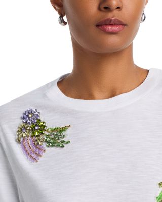 Crystal Ivy Shrunken Tee