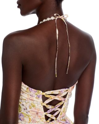 Scarlette Embellished Halter Dress