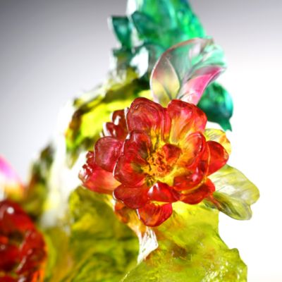 Beauty Lies Between Here and There Crystal Sculpture, Limited Edition