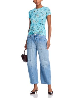 Ressi Turquoise Stone Crewneck Tee