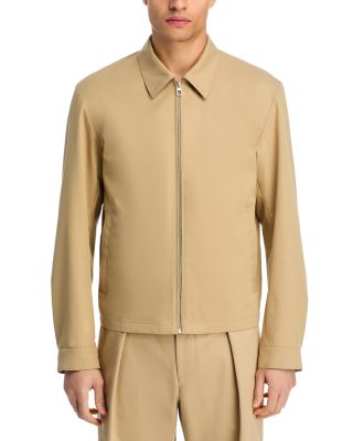 x David Beckham Comano Jacket in Open Beige