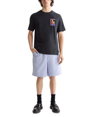 Regular Fit Graphic Logo Tee