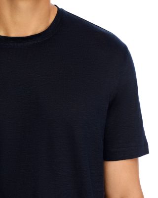 x David Beckham Taut 73 Linen Crewneck Tee