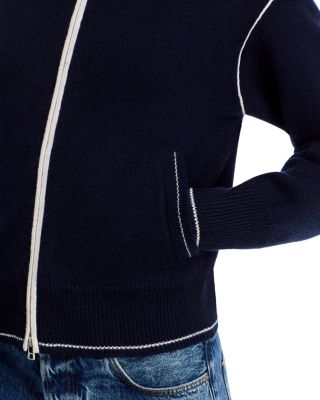 Cashmere Zippered Sweater