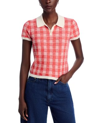 Gingham Polo Shirt