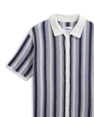Porto Crochet Short Sleeve Shirt