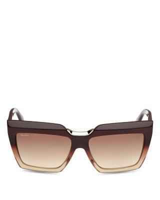 Spark Rectangle Sunglasses, 56mm