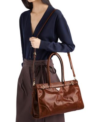 Bonnie Large Convertible Leather Shoulder Handbag