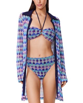 Retro Riviera High Waist Bikini Bottom