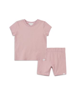 Unisex Miles Basics Tee & Shorts Set - Baby