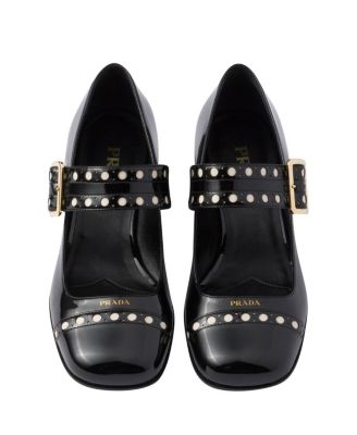  Women's Patent Leather Mary Jane Pumps