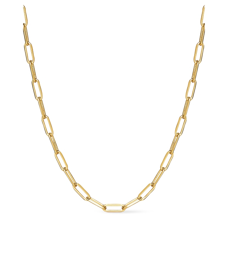 Ana Luisa Link Chain Laura Bold Necklace In Gold