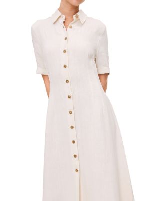 Montauk Linen Maxi Dress