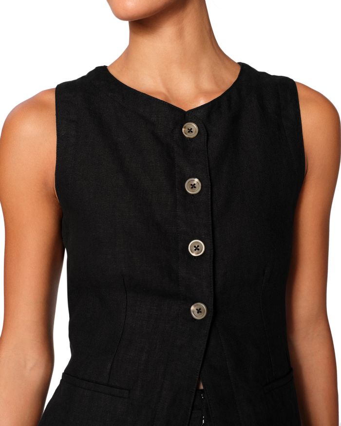 Amalie Linen Top