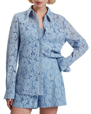 Ted Baker - Gennoa Longline Lace Shirt