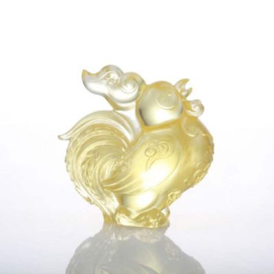 Ruyi's Twelve Blessings - First Light Champion Zodiac Crystal Figurine